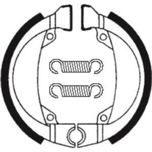 Mâchoires de frein TECNIUM Scooter organique - BA193