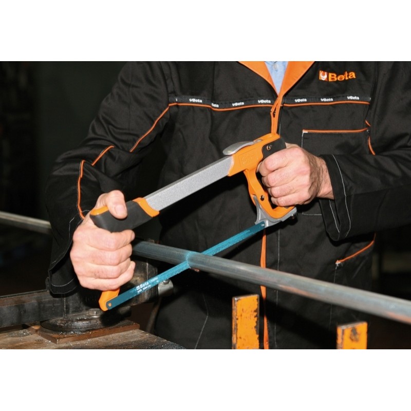 Monture de scie à métaux BETA avec système de tension lame à déclenchement Monture de scie à métaux BETA avec système de tension lame à déclenchement – Image 2