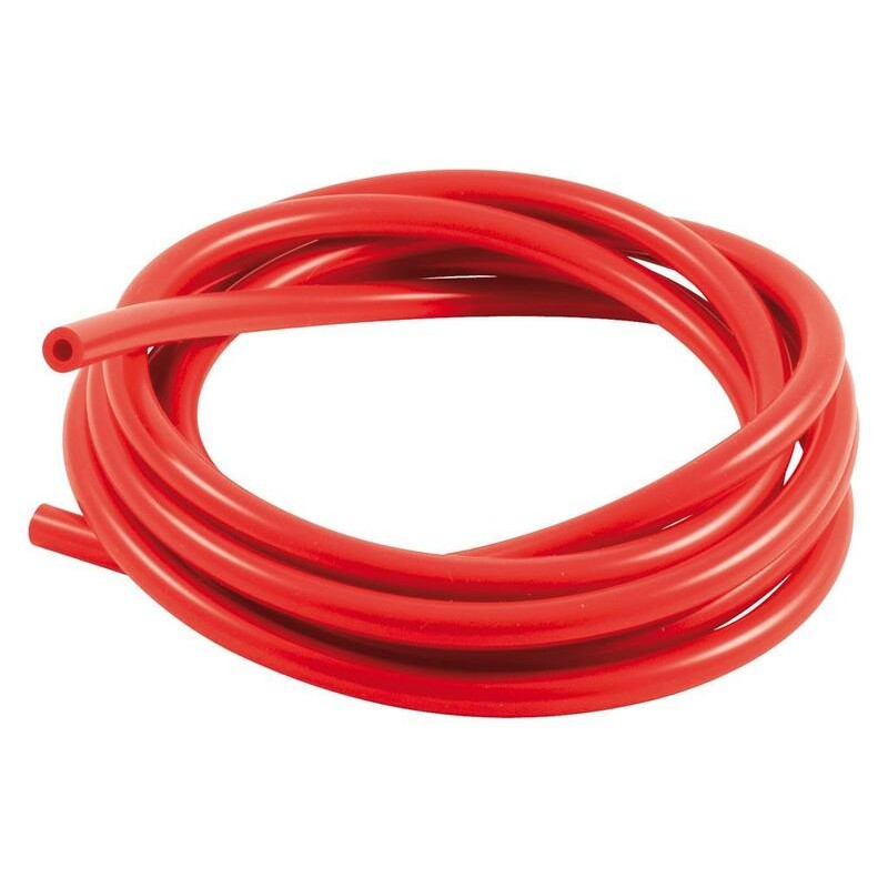 Durite de mise à l'air SAMCO pour carburateur silicone rouge 3m - Øint. 3mm/Øext. 7mm Durite de mise à l'air SAMCO pour carburateur silicone rouge 3m - Øint. 3mm/Øext. 7mm