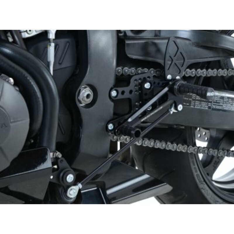 Commandes reculées multipositions R&G RACING noir Honda CBR600RR Commandes reculées multipositions R&G RACING noir Honda CBR600RR – Image 6