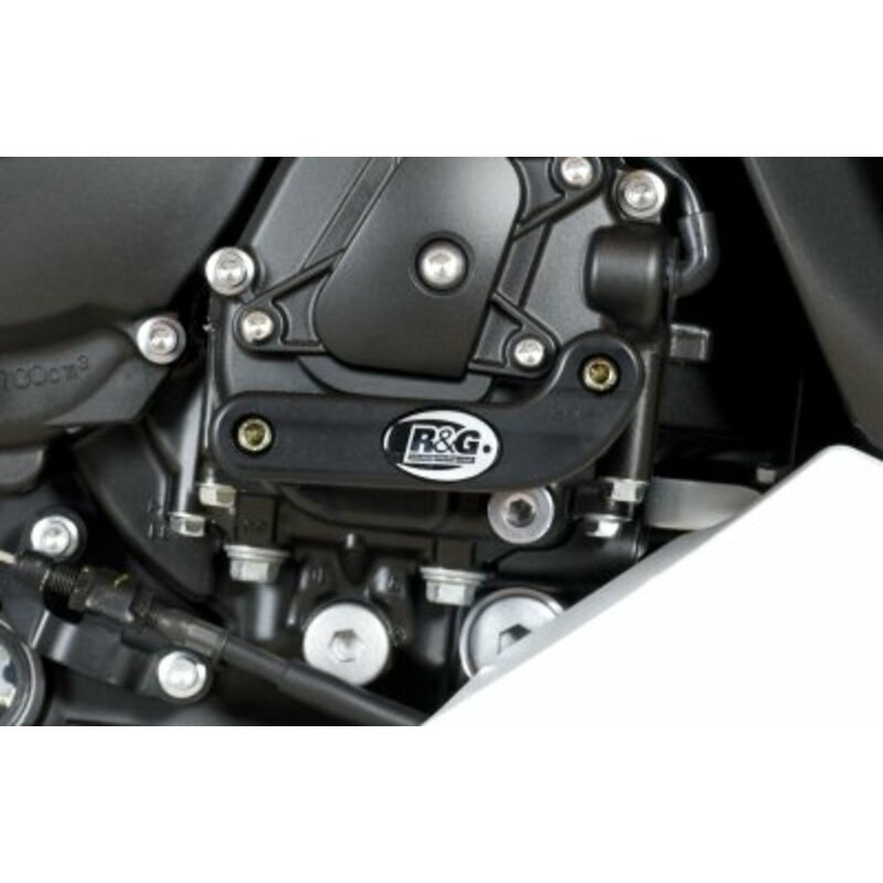 Slider moteur R&G RACING droit noir Yamaha YZF-R1 Slider moteur R&G RACING droit noir Yamaha YZF-R1