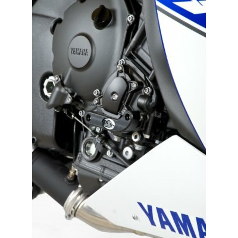 Slider moteur R&G RACING droit noir Yamaha YZF-R1 Slider moteur R&G RACING droit noir Yamaha YZF-R1 – Image 2