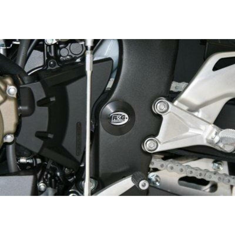 Insert de cadre gauche R&G RACING pour CBR1000RR 08-09, ZX6R '09, droit pour ZX6R '07-08 Insert de cadre gauche R&G RACING pour CBR1000RR 08-09, ZX6R '09, droit pour ZX6R '07-08