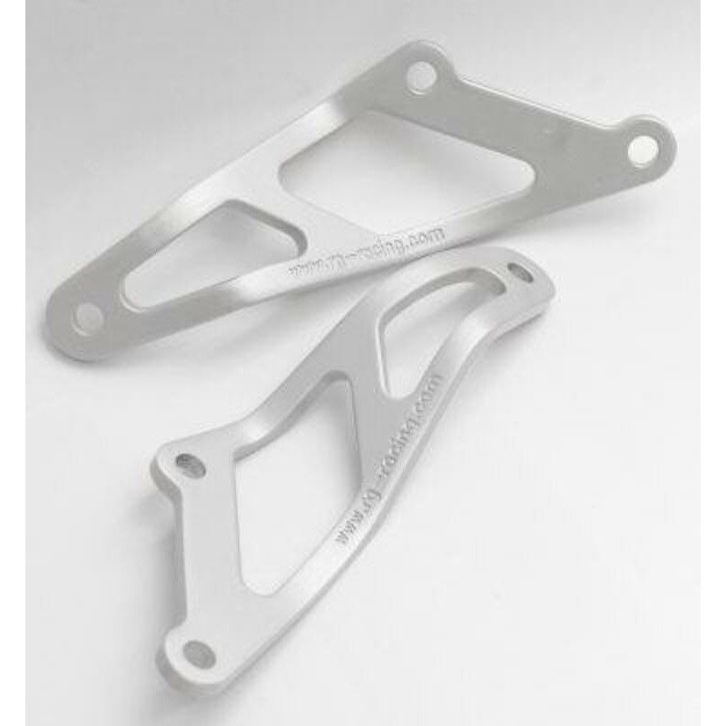 Patte de fixation de silencieux R&G RACING argent Honda CBR900RR Patte de fixation de silencieux R&G RACING argent Honda CBR900RR