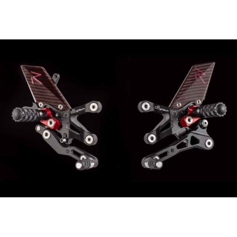 Commande reculées réglables LIGHTECH sélection standard Bmw S1000R Commande reculées réglables LIGHTECH sélection standard Bmw S1000R