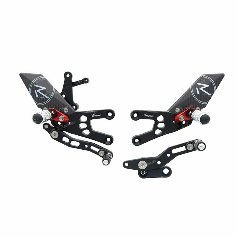 Commande reculées réglables LIGHTECH sélection standard et inversée Honda CBR600RR Commande reculées réglables LIGHTECH sélection standard et inversée Honda CBR600RR