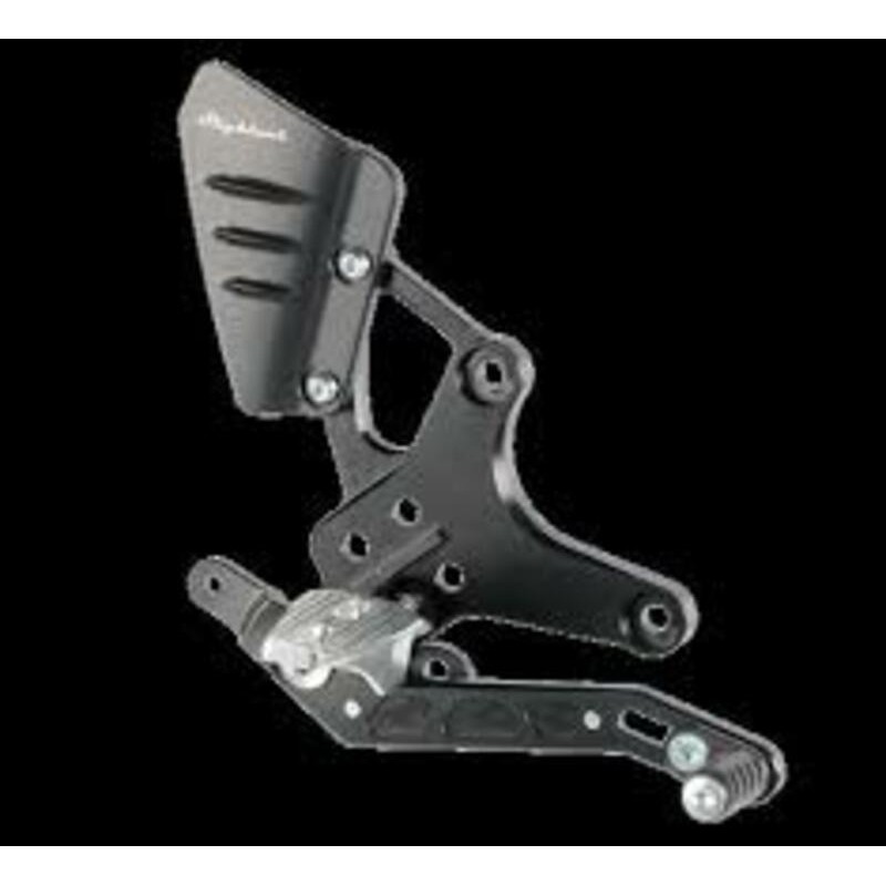 Commande reculées fixes LIGHTECH sélection standard et inversée KTM RC125 Commande reculées fixes LIGHTECH sélection standard et inversée KTM RC125