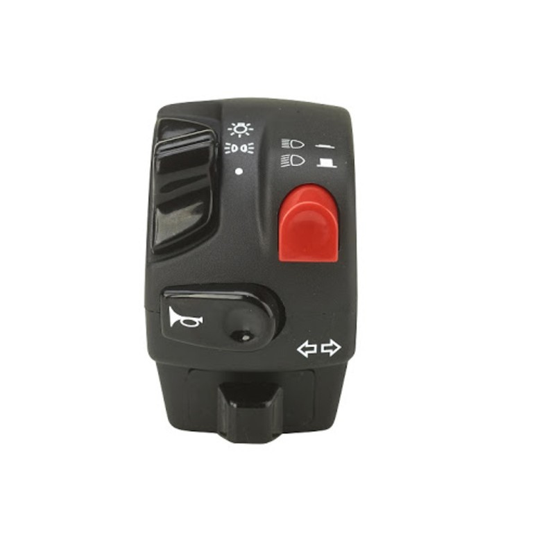 Commodo électrique DOMINO gamme 9A gauche Commodo électrique DOMINO gamme 9A gauche