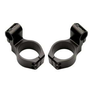 Guidons bracelet LIGHTECH Ø50mm hauteur +20mm déport +40mm/10° noir