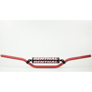 Guidon RENTHAL MX/Enduro 7/8" 971 RC Rouge