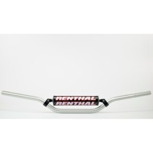 Guidon RENTHAL MX/Enduro 7/8" 971 RC Couleur Argent