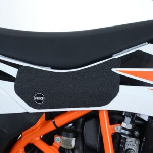 Kit grip de réservoir R&G RACING translucide (2 pièces) KTM 690 SMC-R