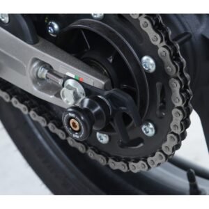 Pions de bras oscillant R&G RACING rouge avec platine Honda CBR250RR