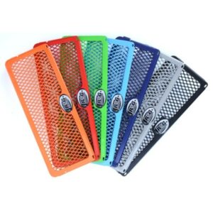 Protection de radiateur R&G RACING vert Kawasaki Ninja ZX-6R