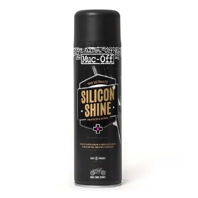 Spray de protection MUC-OFF Motorcycle Silicon Shine - spray 500ml Spray de protection MUC-OFF Motorcycle Silicon Shine - spray 500ml