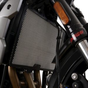 Protection de radiateur R&G RACING - titane Triumph Trident 660
