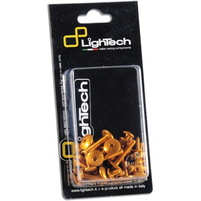 Kit vis de cadre LIGHTECH ergal or - Triumph Speed Triple 765R / RS Kit vis de cadre LIGHTECH ergal or - Triumph Speed Triple 765R / RS