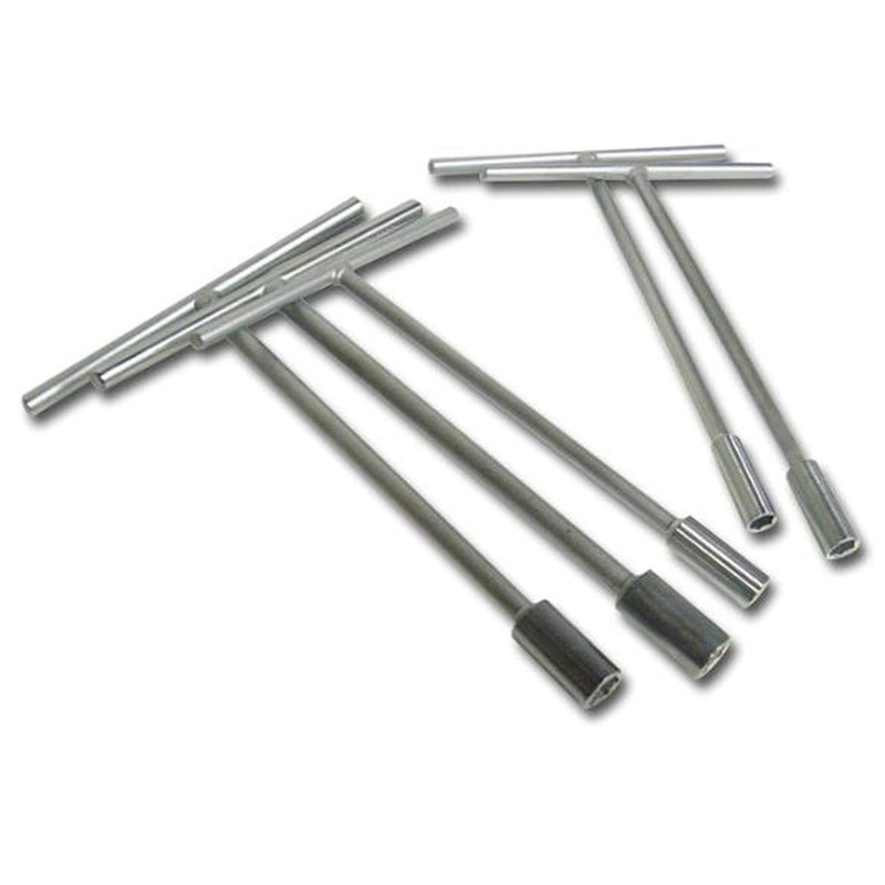 Jeu de 5 clés en T à douilles BIHR Jeu de 5 cl������s en T ������ douilles BIHR