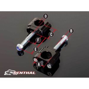 Pontets de guidon RENTHAL ������28,6mm Fatbar/Twinwall Yamaha