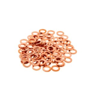 Rondelles cuivre BIHR 6x10x1,0mm 100 pi������ces