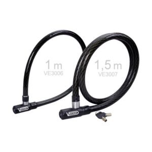 Cadenas de cable antivol VECTOR Max Lock - ������20mm / 1,0m