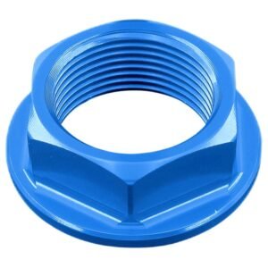 Ecrou d'axe de roue avant et arri������re LIGHTECH ergal cobalt Aprilia Rsv4