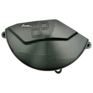 Couvre-carter gauche (alternateur) R&G RACING - noir Aprilia Tuono/RS660