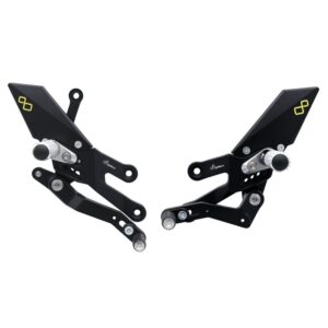 Commandes recul������es r������glables fixes LIGHTECH s������lection standard et invers������e - Yamaha YZF R7