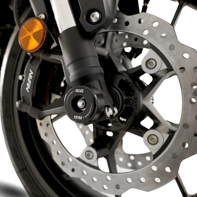 Protection de fourche R&G RACING noir Protection de fourche R&G RACING noir