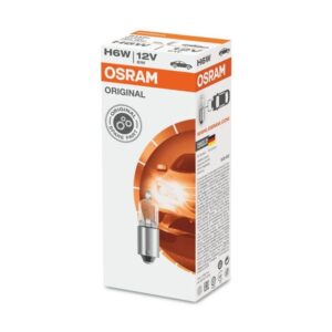 Ampoule OSRAM Original Line H6W 12V 6W - bo������te de 10