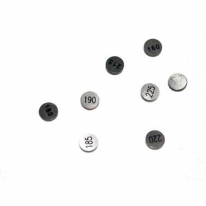 Pastilles de soupape TOURMAX ������25X2,7mm - jeu de 2