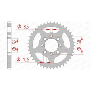 Couronne AFAM acier standard 14101 - 428