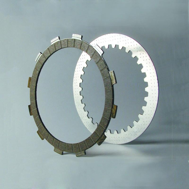 Kit disques garnis + lisses d'embrayage NEWFREN Performance Kit disques garnis + lisses d'embrayage NEWFREN Performance