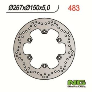 Disque de frein NG BRAKES rond fixe