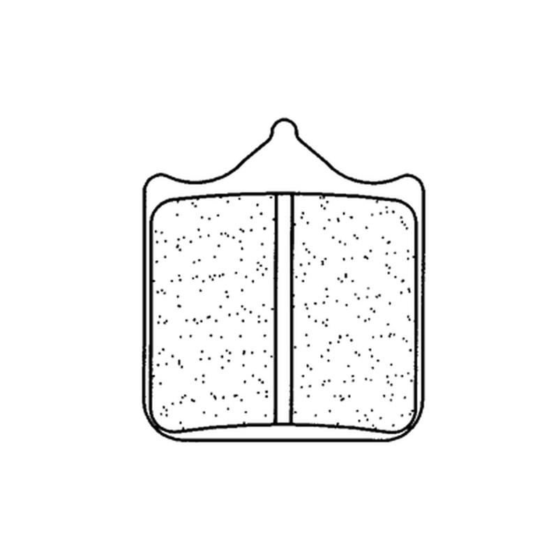 Plaquettes de frein CL BRAKES route métal fritté - 1033A3+ Plaquettes de frein CL BRAKES route métal fritté - 1033A3+