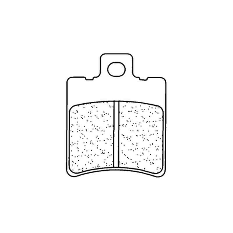 Plaquettes de frein CL BRAKES route métal fritté - 2307XBK5 Plaquettes de frein CL BRAKES route métal fritté - 2307XBK5