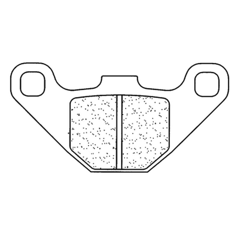 Plaquettes de frein CL BRAKES route métal fritté - 2469S4 Plaquettes de frein CL BRAKES route métal fritté - 2469S4