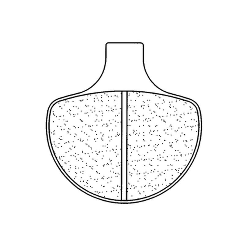 Plaquettes de frein CL BRAKES route métal fritté - 2699A3+ Plaquettes de frein CL BRAKES route métal fritté - 2699A3+