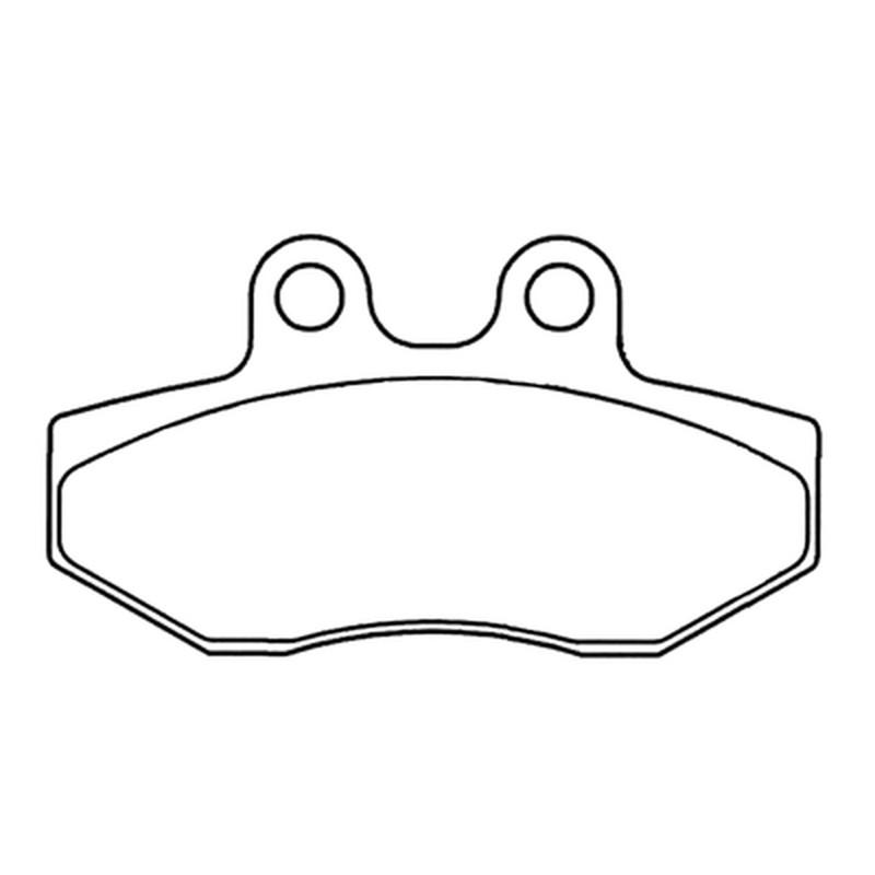 Plaquettes de frein CL BRAKES Maxi Scooter métal fritté - 3069MSC Plaquettes de frein CL BRAKES Maxi Scooter métal fritté - 3069MSC
