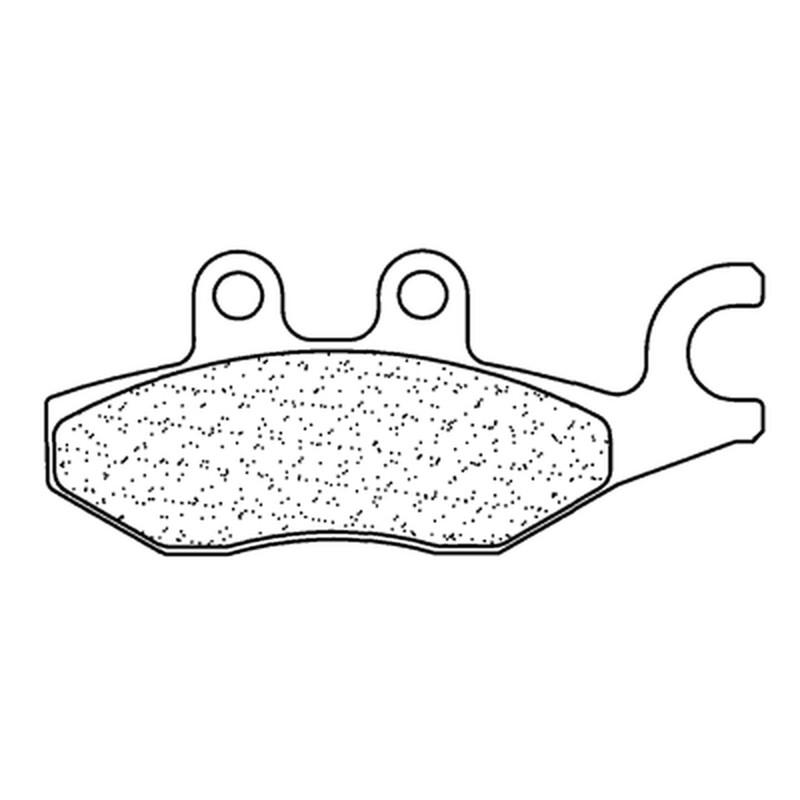 Plaquettes de frein CL BRAKES Maxi Scooter métal fritté - 3077MSC Plaquettes de frein CL BRAKES Maxi Scooter métal fritté - 3077MSC – Image 2