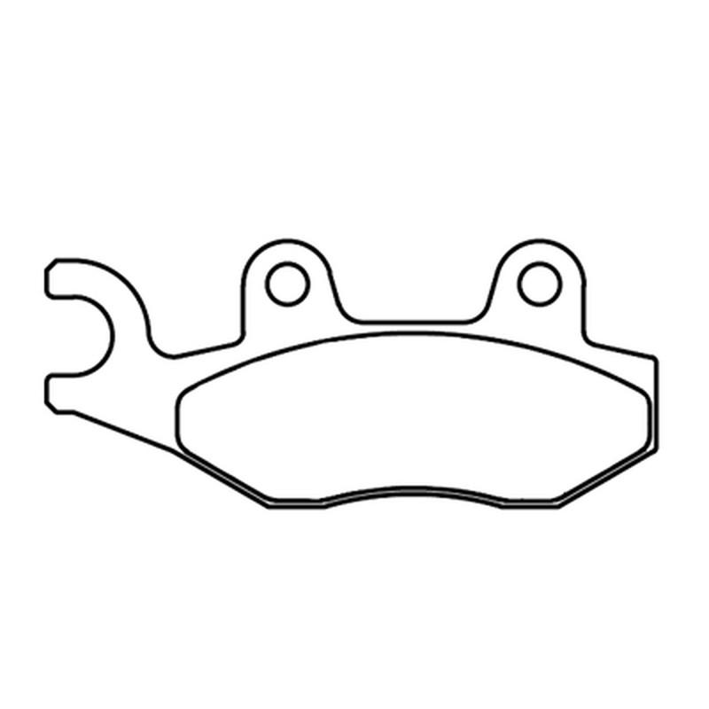 Plaquettes de frein CL BRAKES Scooter métal fritté - 3078SC Plaquettes de frein CL BRAKES Scooter métal fritté - 3078SC