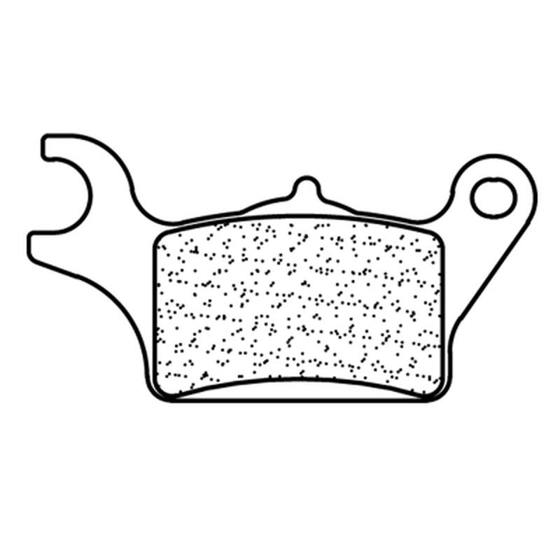 Plaquettes de frein CL BRAKES Maxi Scooter métal fritté - 3107MSC Plaquettes de frein CL BRAKES Maxi Scooter métal fritté - 3107MSC