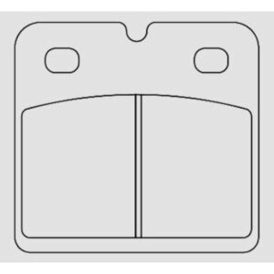 Plaquettes de frein BERINGER Touring métal fritté - KIT506F3