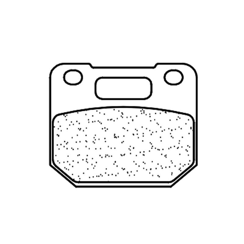 Plaquettes de frein CL BRAKES Off-Road métal fritté - 1243MX10 Plaquettes de frein CL BRAKES Off-Road métal fritté - 1243MX10