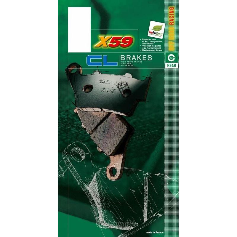 Plaquettes de frein CL BRAKES Off-Road métal fritté - 2249X59 Plaquettes de frein CL BRAKES Off-Road métal fritté - 2249X59 – Image 3