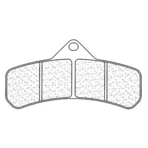 Plaquettes de frein CL BRAKES Racing métal fritté - 2586C60