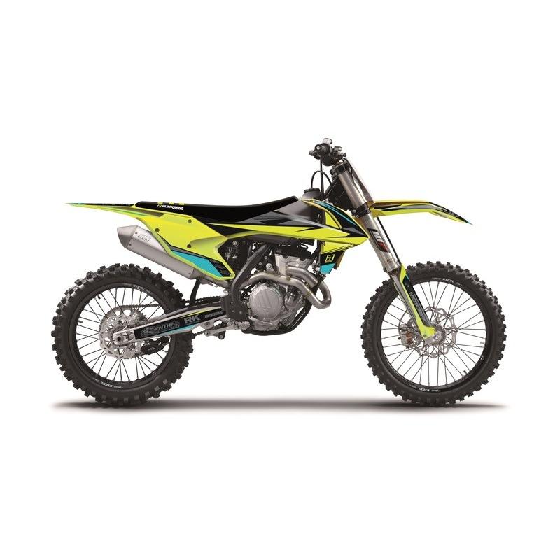 Kit déco BLACKBIRD Stealth Yellow KTM Kit déco BLACKBIRD Stealth Yellow KTM
