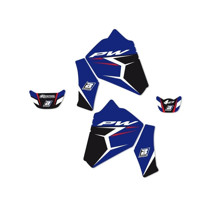 Kit déco BLACKBIRD Dream Graphic 4 Yamaha PW80 Kit déco BLACKBIRD Dream Graphic 4 Yamaha PW80 – Image 2