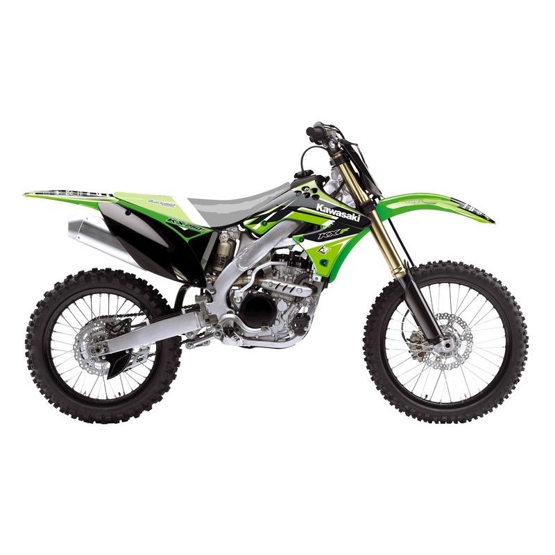 Kit déco BLACKBIRD Dream Graphic 4 Kawasaki KX250F Kit déco BLACKBIRD Dream Graphic 4 Kawasaki KX250F