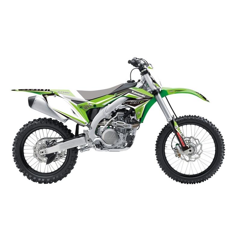 Kit déco BLACKBIRD Dream Graphic 4 Kawasaki KX450F Kit déco BLACKBIRD Dream Graphic 4 Kawasaki KX450F